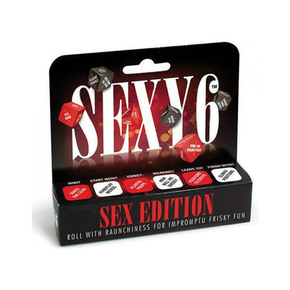 Introducing the Sensual Pleasure Co. Sexy 6 Dice Game - Sex Edition: The Ultimate Bedroom Adventure for Couples