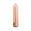 Coquette The Glow Bullet - Black/Rose Gold: Powerful Rechargeable Vibrating Bullet for Intense Pleasure and Portability - Adult Naughty Store