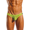 Cocksox Mesh Enhancing Pouch Thong CX05ME Citrus Green - Men's Erotic Underwear - Small (28-30 inches) - Adult Naughty Store