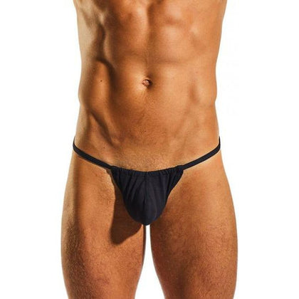 Cocksox Enhancing Pouch Slingshot Jet Black Md - Seductive Men's Intimate Lingerie for Unleashing Pleasure (Model: Jet Black MD, Men's, Enhancing Pouch, Size: Medium) - Adult Naughty Store