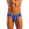 Cocksox Contour Pouch Sports Brief CXSB-EBL-LG Men's Electro Blue Lingerie for Active Comfort (Size: Large) - Adult Naughty Store