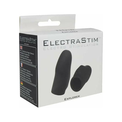 Electrastim Explorer Electro Finger Sleeves - Black: The Ultimate Pleasure Companion for Intimate Stimulation