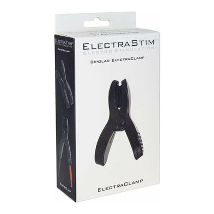 ElectraStim Bipolar Electraclamp - Compact Electrosex Clamp for Genital Stimulation - Model ES-BC1 - Unisex - Black