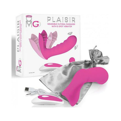 Doctor Love Plaisir DL-1001 Pink Wearable Clitoral Massager with G-Spot Vibrator - Women's Pleasure Toy