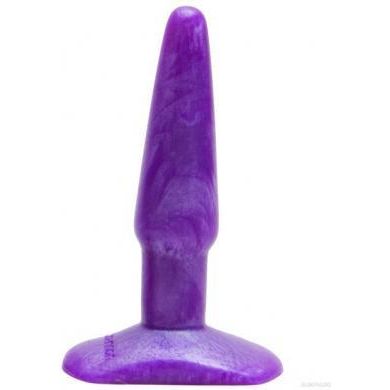 Doc Johnson Platinum Lil End Purple Butt Plug | Model: Platinum Silicone (PH-107) | Unisex Anal Pleasure Toy