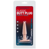 Doc Johnson Classic Butt Plug Small - Model No. 4.5 - Unisex Anal Pleasure - Beige - Adult Naughty Store