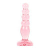 Crystal Jellies Anal Delight Pink Butt Plug - Model 5in - Unisex Anal Pleasure Toy - Adult Naughty Store