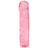 Crystal Jellies Classic Dong 8 Inch - Pink