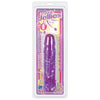Crystal Jellies Classic Dong 8in Purple - Realistic Flexible Dildo for Intense Pleasure