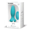 A-Play Rechargeable Silicone Adventurous Anal Plug W-Remote - Teal: The Ultimate Pleasure Experience for All Genders and Anal Exploration - Adult Naughty Store