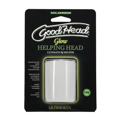 Goodhead Glow Helping Head - Frost
Ultra-Realistic Glow-in-the-Dark Mini Stroker for Men - Model GH-2001 - Frost White