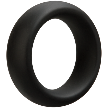 Doc Johnson OptiMale C-Ring Thick 40mm Black - Ultimate Erection Enhancer for Men - Adult Naughty Store