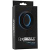 OptiMALE Silicone C-Ring Thick 45mm Black - Ultimate Pleasure Enhancer for Men - Adult Naughty Store