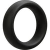 OptiMALE Silicone C-Ring Thick 45mm Black - Ultimate Pleasure Enhancer for Men - Adult Naughty Store