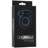 Doc Johnson OptiMale Vibrating C-Ring Black - Pleasure Enhancing Silicone Cock Ring with Removable 10-Function Bullet - Adult Naughty Store