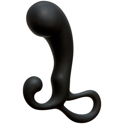 Doc Johnson OptiMale P-Massager Black - Prostate and Perineal Stimulation for Men