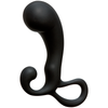 Doc Johnson OptiMale P-Massager Black - Prostate and Perineal Stimulation for Men - Adult Naughty Store