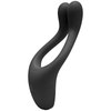 Doc Johnson Tryst Black Multi-Erogenous Massager - Versatile Pleasure for All Genders - Clitoral and Nipple Stimulation - 3 Powerful Motors - 7 Massage Patterns - Phthalate-Free - Black - Adult Naughty Store