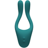 Introducing the Tryst V2 Bendable Multi Zone Massager Remote Teal: The Ultimate Multi-Erogenous Pleasure Device for Both Men and Women - Adult Naughty Store