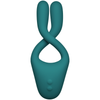 Introducing the Tryst V2 Bendable Multi Zone Massager Remote Teal: The Ultimate Multi-Erogenous Pleasure Device for Both Men and Women - Adult Naughty Store