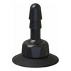 Vac-U-Lock Deluxe 360 Degree Swivel Suction Cup Plug - Versatile Hands-Free Pleasure Enhancer for All Genders - Black