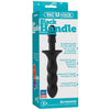 Vac-U-Lock Black Handle - Versatile Pleasure Enhancer for Ultimate Control and Satisfaction - Adult Naughty Store