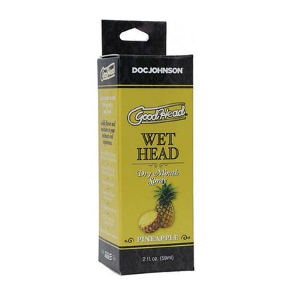 GoodHead Wet Head Dry Mouth Spray - 2 Oz Pineapple: The Ultimate Oral Pleasure Companion for Intense Sensations and Fresh Breath