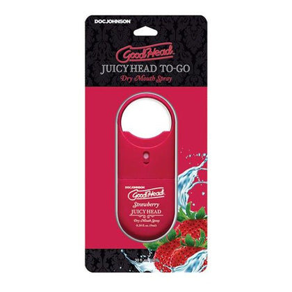 Goodhead Juicy Head Dry Mouth Spray To Go - .30 Oz Strawberry

Introducing the Goodhead Juicy Head Dry Mouth Spray - The Ultimate Oral Pleasure Companion for Sensual Nights