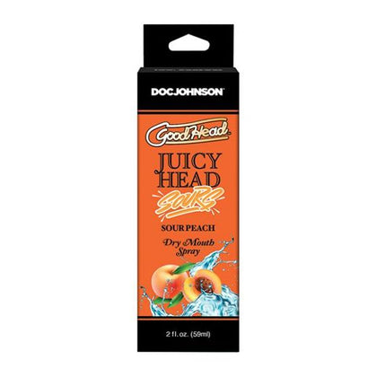 Goodhead Juicy Head Dry Mouth Spray - 2 Oz Sour Peach