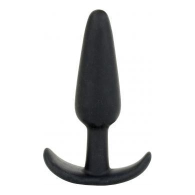 Doc Johnson Mood Naughty Small Butt Plug - Model 3 - Unisex Anal Pleasure - Black
