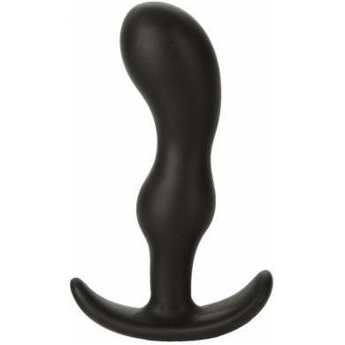 Doc Johnson Mood Naughty 2 Medium Silicone Butt Plug - Black: A Sensual Delight for All Genders, Offering Pleasure in the Anal Zone
