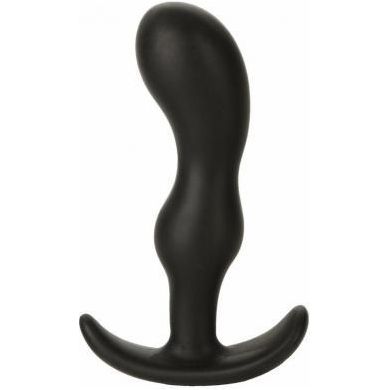 Doc Johnson Mood Naughty 2 Medium Silicone Butt Plug - Black: A Sensual Delight for All Genders, Offering Pleasure in the Anal Zone - Adult Naughty Store