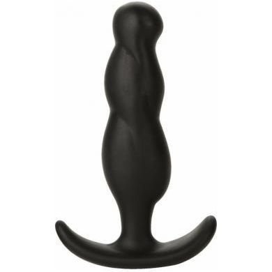 Doc Johnson Mood Naughty 3 Butt Plug Medium - Black: The Ultimate Pleasure Experience for All Genders and Delights - Adult Naughty Store