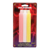 Sensual Delights Japanese Drip Candles - Pack Of 3 Pink-white-yellow - Adult Naughty Store