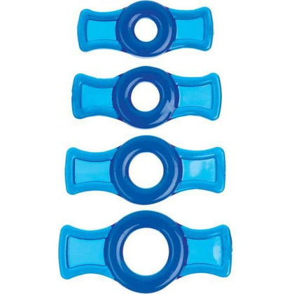 TitanMen Tools C Ring Set - Blue: The Ultimate Pleasure Enhancer for Men