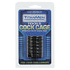 TitanMen Tools Cock Cage Model TC-200: Male Penis Restrainer for Intense Pleasure - Black