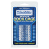 TitanMen Tools Cage - Clear: The Ultimate Rigid Rock Cock Cage for Endless Pleasure