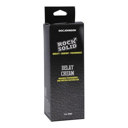 Rock Solid Delay Cream - 2 Oz