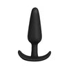 Introducing the SensaPlugs™ SP-4B Silicone Anal Plug for Beginners - Black - Adult Naughty Store