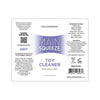 Main Squeeze Toy Cleaner - Hygienic Cleaning Formula for All Main Squeeze Sex Toys - Model MS-4 - Unisex - Intimate Hygiene - 4 fl oz - Clear