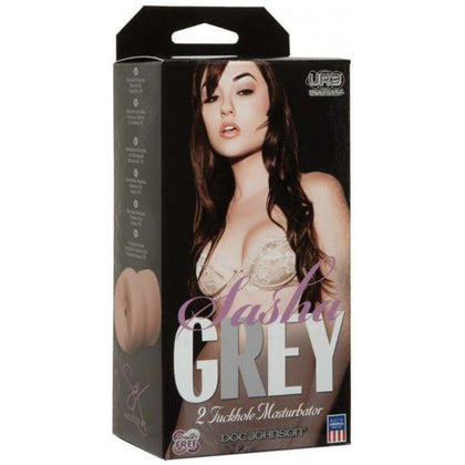 Introducing the Sasha Grey Double Ended UR3 Stroker - Model SG2: The Ultimate Pleasure Experience for All Genders!