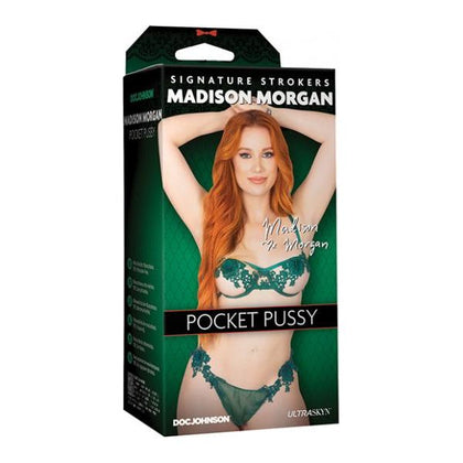 Introducing the Madison Morgan Signature Strokers Ultraskyn Pocket Pussy - The Ultimate Pleasure Experience