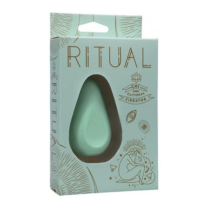 Ritual Chi C1234 Rechargeable Silicone Clit Vibe for Women's Intimate Pleasure - Mint - Adult Naughty Store