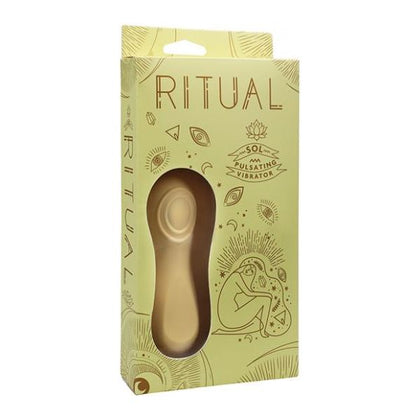 RITUAL Sol Rechargeable Silicone Pulsating Vibe - Yellow: The Ultimate Intimate Pleasure Experience