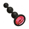 Booty Bling Jeweled Wearable Silicone Anal Beads - Model BB-3000 - Unisex Pleasure - Pink - Adult Naughty Store