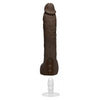 Introducing the SensaToys Isiah Maxwell 10-Inch Ultraskyn Cock Replica Dildo - Model SMX-10X - For Him - Lifelike Dual Density - Veined - Suction Cup - Black - Adult Naughty Store