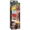 Bam Huge Realistic Cock - The Ultimate Black Dildo Experience - Model BRC-13 - For Him and Her - Unforgettable Pleasure - Ebony Black - Adult Naughty Store