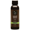 Earthly Body Hemp Seed Massage Lotion Naked In The Woods 2oz - Adult Naughty Store