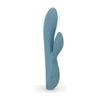 Bloom The Violet Rabbit - Teal: Luxurious Silicone Dual Stimulation Rabbit Vibrator for Women - Model BV-5001 - Vibrant Teal Color - Adult Naughty Store