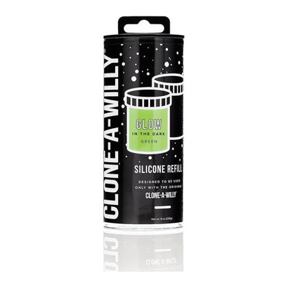 Clone-A-Willy Silicone Glow In The Dark Refill - Green: The Ultimate DIY Penis Molding Kit for Unforgettable Pleasure